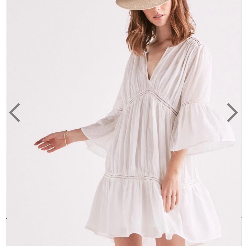 NWoT Lucky brand peasant dress small
